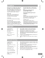 Preview for 105 page of Panasonic NN-DS596B Operating Instruction And Cook Book