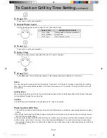 Предварительный просмотр 21 страницы Panasonic NN-DS596B Operating Instructions & Cook Book