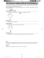 Предварительный просмотр 23 страницы Panasonic NN-DS596B Operating Instructions & Cook Book