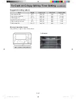 Предварительный просмотр 24 страницы Panasonic NN-DS596B Operating Instructions & Cook Book