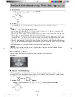 Предварительный просмотр 27 страницы Panasonic NN-DS596B Operating Instructions & Cook Book