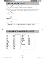 Предварительный просмотр 52 страницы Panasonic NN-DS596B Operating Instructions & Cook Book