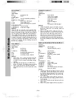 Предварительный просмотр 101 страницы Panasonic NN-DS596B Operating Instructions & Cook Book