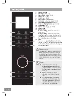 Предварительный просмотр 20 страницы Panasonic NN-DS596M Operating Instructions Manual