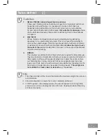 Предварительный просмотр 49 страницы Panasonic NN-DS596M Operating Instructions Manual