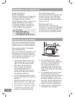 Предварительный просмотр 204 страницы Panasonic NN-DS596M Operating Instructions Manual