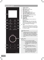 Предварительный просмотр 22 страницы Panasonic NN-DS596MEPG Operating Instructions Manual