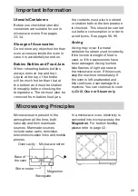 Предварительный просмотр 25 страницы Panasonic NN-DS59NB Operating Instructions Manual