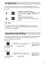 Предварительный просмотр 41 страницы Panasonic NN-DS59NB Operating Instructions Manual