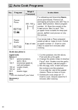 Предварительный просмотр 80 страницы Panasonic NN-DS59NB Operating Instructions Manual