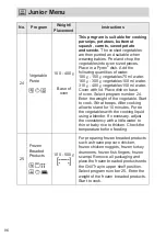 Предварительный просмотр 86 страницы Panasonic NN-DS59NB Operating Instructions Manual