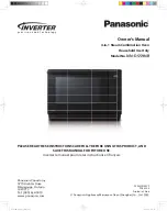 Preview for 1 page of Panasonic NN-DS59NB Owner'S Manual