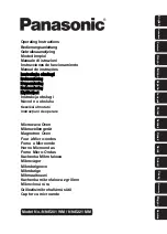 Panasonic NN-E201 WM Operating Instructions Manual preview