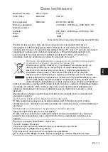 Предварительный просмотр 97 страницы Panasonic NN-E201 WM Operating Instructions Manual