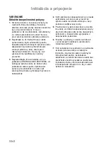 Предварительный просмотр 160 страницы Panasonic NN-E201 WM Operating Instructions Manual