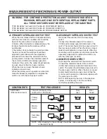 Preview for 16 page of Panasonic NN-E205WB BPQ Service Manual