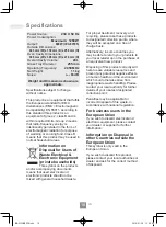 Preview for 20 page of Panasonic NN-E20JWM Operating Instructions Manual