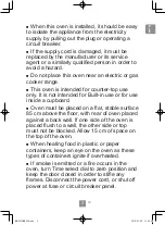 Preview for 5 page of Panasonic NN-E22JMM Operating Instructions Manual