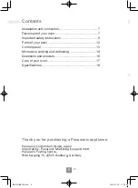 Preview for 8 page of Panasonic NN-E22JMM Operating Instructions Manual