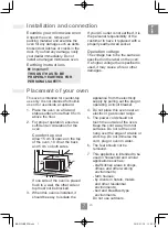 Preview for 9 page of Panasonic NN-E22JMM Operating Instructions Manual