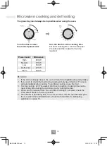 Preview for 16 page of Panasonic NN-E22JMM Operating Instructions Manual