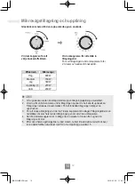 Preview for 160 page of Panasonic NN-E22JMM Operating Instructions Manual