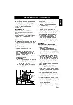 Preview for 3 page of Panasonic NN-E245 Operation Instructions Manual