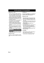 Preview for 49 page of Panasonic NN-E245 Operation Instructions Manual