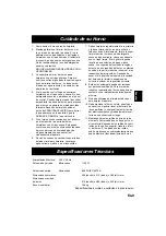 Preview for 56 page of Panasonic NN-E245 Operation Instructions Manual