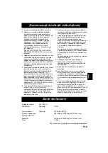 Preview for 74 page of Panasonic NN-E245 Operation Instructions Manual