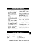 Preview for 101 page of Panasonic NN-E245 Operation Instructions Manual