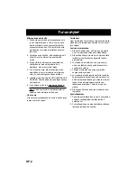 Preview for 112 page of Panasonic NN-E245 Operation Instructions Manual