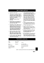 Preview for 128 page of Panasonic NN-E245 Operation Instructions Manual