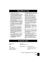 Preview for 137 page of Panasonic NN-E245 Operation Instructions Manual