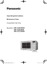 Panasonic NN-E27JWM Operating Instructions Manual preview