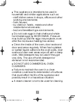 Preview for 6 page of Panasonic NN-E27JWM Operating Instructions Manual