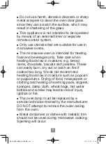 Preview for 7 page of Panasonic NN-E27JWM Operating Instructions Manual