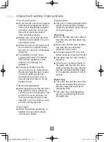 Preview for 12 page of Panasonic NN-E27JWM Operating Instructions Manual