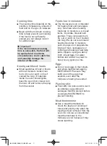 Preview for 13 page of Panasonic NN-E27JWM Operating Instructions Manual