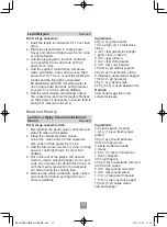 Preview for 35 page of Panasonic NN-E27JWM Operating Instructions Manual