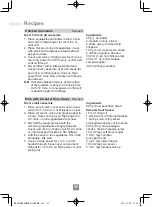 Preview for 36 page of Panasonic NN-E27JWM Operating Instructions Manual