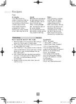 Preview for 38 page of Panasonic NN-E27JWM Operating Instructions Manual