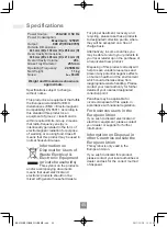 Preview for 47 page of Panasonic NN-E27JWM Operating Instructions Manual