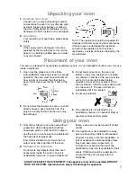 Preview for 5 page of Panasonic NN-E299S Operating Instructions And Cookery Book