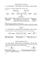 Preview for 18 page of Panasonic NN-E299S Operating Instructions And Cookery Book