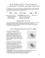 Preview for 23 page of Panasonic NN-E299S Operating Instructions And Cookery Book