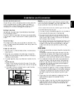 Preview for 3 page of Panasonic NN-F623MF Operating Instructions Manual