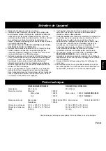 Preview for 79 page of Panasonic NN-F623MF Operating Instructions Manual