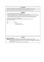 Предварительный просмотр 3 страницы Panasonic NN-F623MF Service Manual