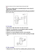 Предварительный просмотр 15 страницы Panasonic NN-F623MF Service Manual